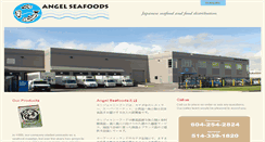 Desktop Screenshot of angelseafoods.com